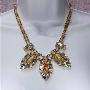 Charming Charlie Crystal Statement Necklace